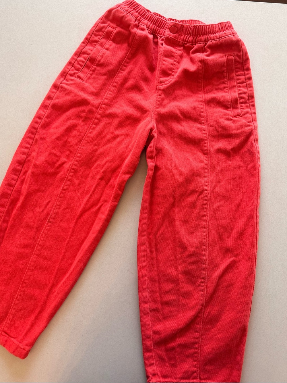 Hanna Andersson Twill Barrel Pants